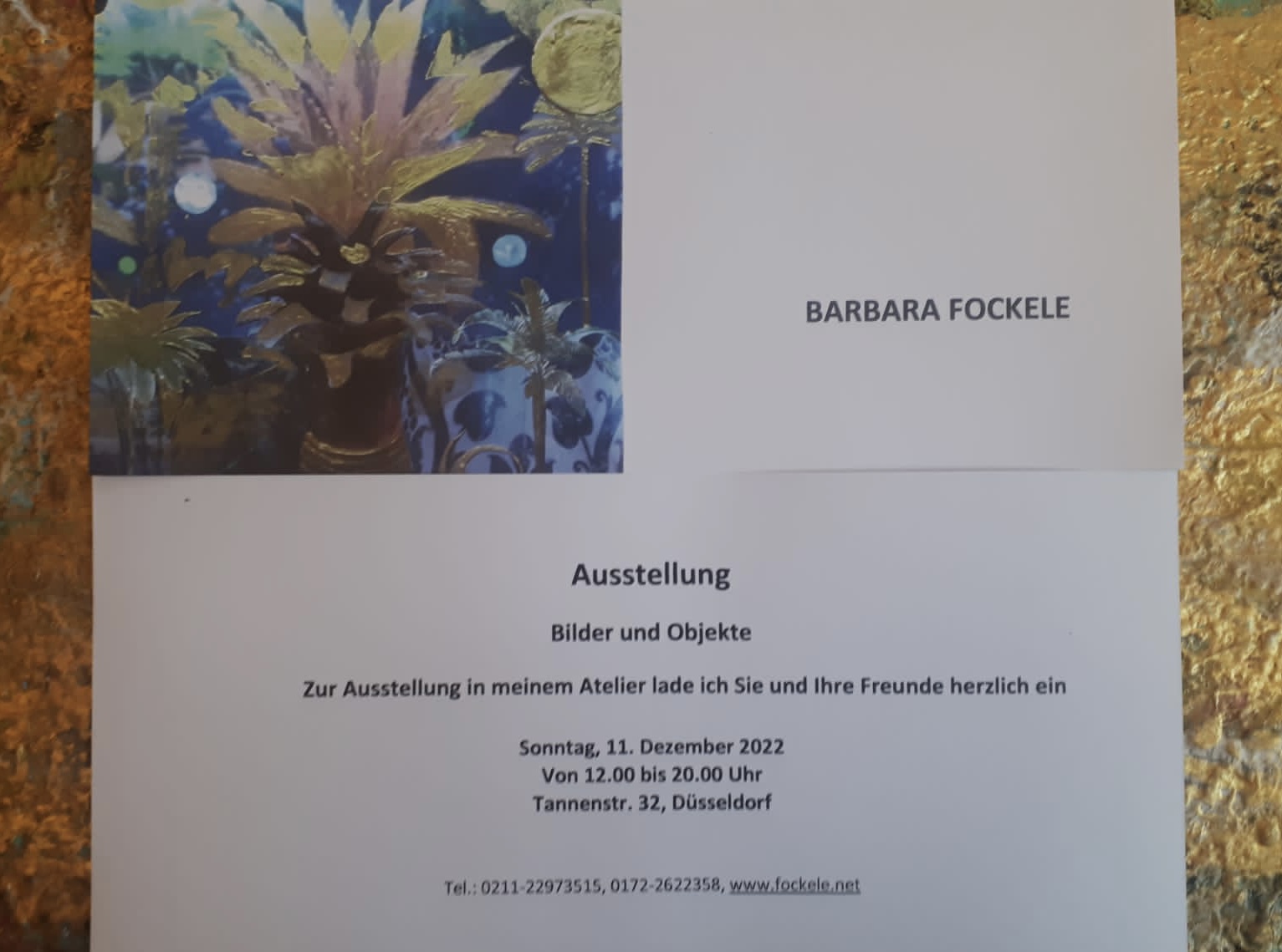 Ausstellung 11. Dezember